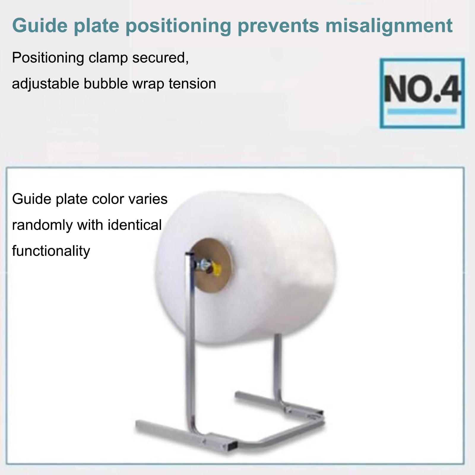 Soporte dispensador de burbujas – Soporte manual de espuma para embalaje eficiente, movimiento y envío – Solución de embalaje de mesa para una fácil organización