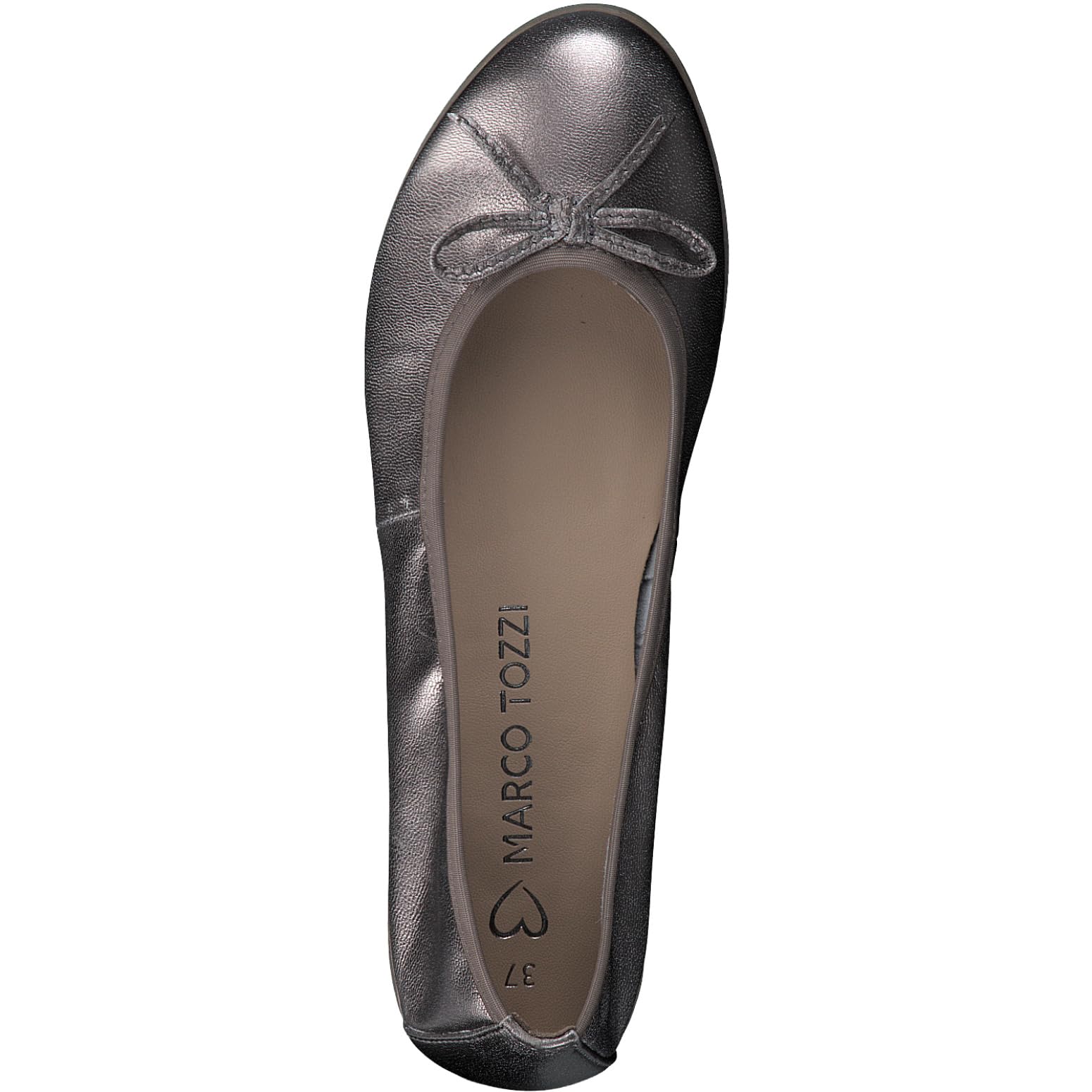 MARCO TOZZI Ballerine Donna in Pelle con Fiocco