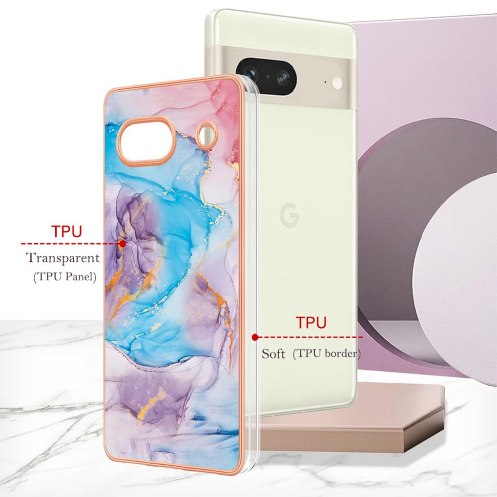 kwmobile Cover per Google Pixel 7 Custodia - Back Case per Smartphone in Silicone TPU