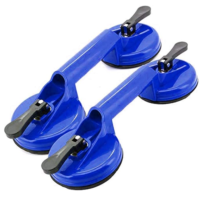 Buy Queta 2 Pack Glass Suction Cups Heavy Duty Aluminum Vacuum Plate