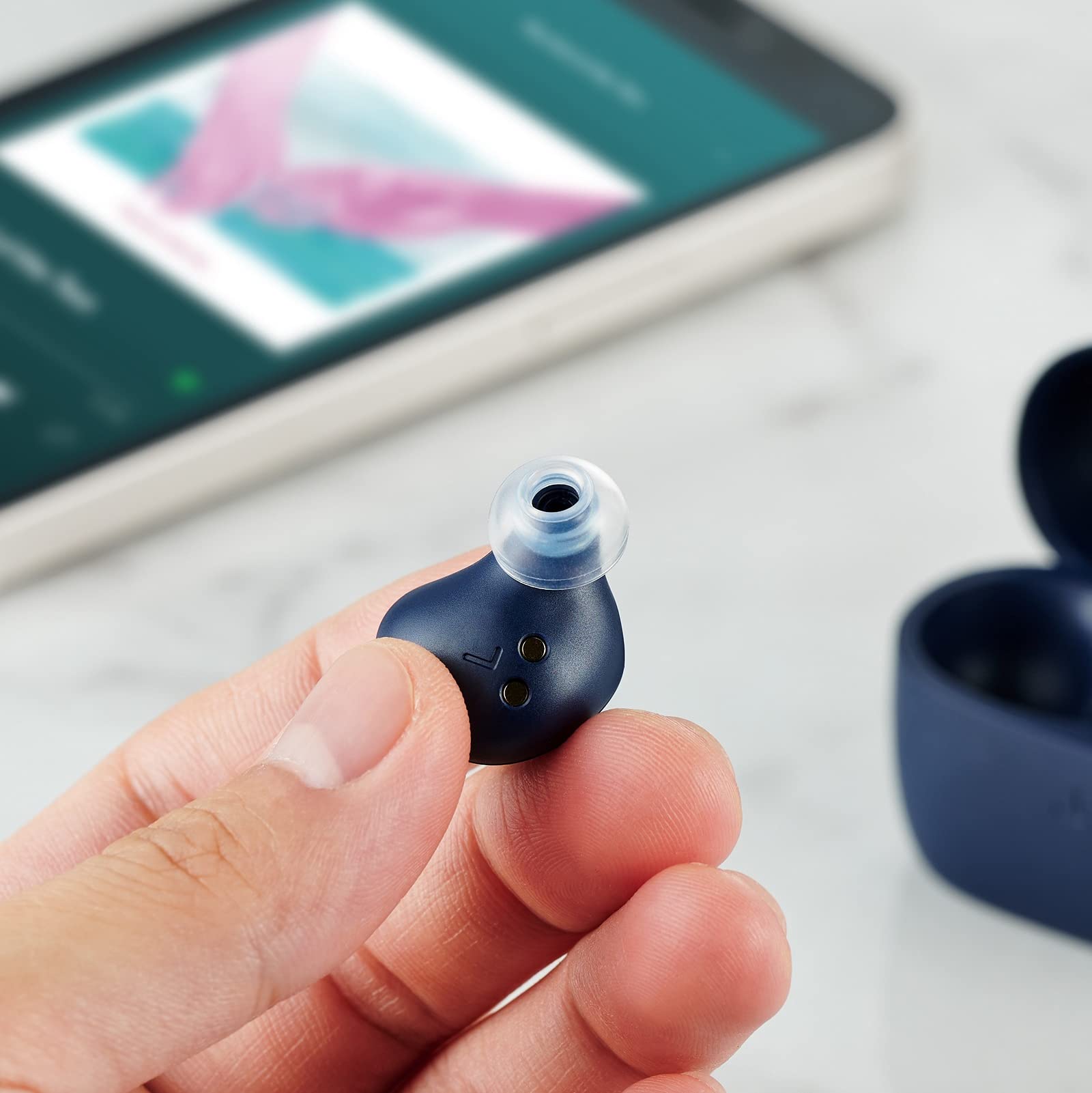 SpinFit CP1025 for True Wireless Earbuds Fits Jabra 75T, Galaxy Buds 2