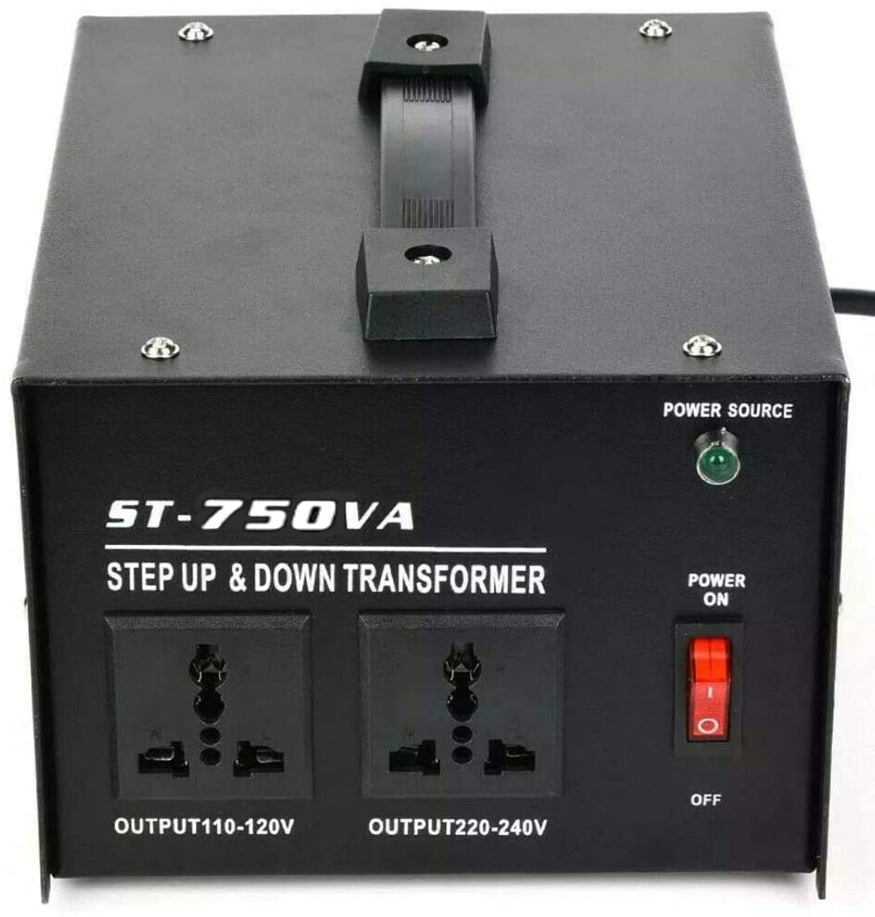 ZGROCK 750 Watt Voltage Transformer Power-Converter Step up Down Transformer 110V to 220V/220V to 11