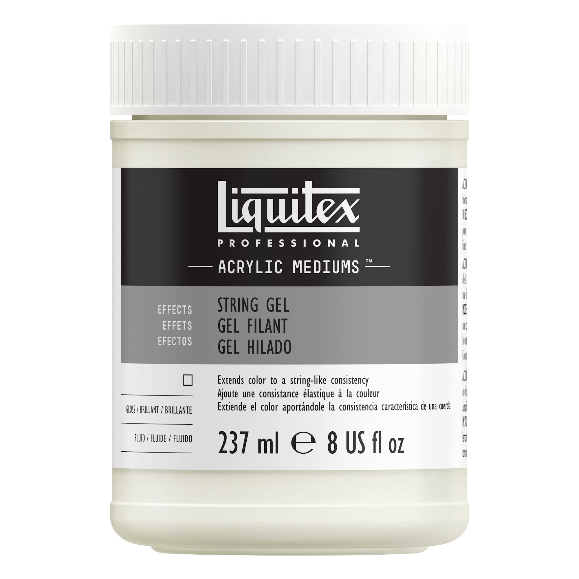Liquitex Professional String Gel Effects Medium, 237 ml