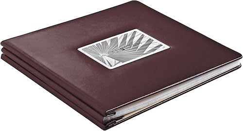 Miniatura 9 de Old Town Álbum de recortes de cuero regenerado de 12 x 12 páginas (caramelo)