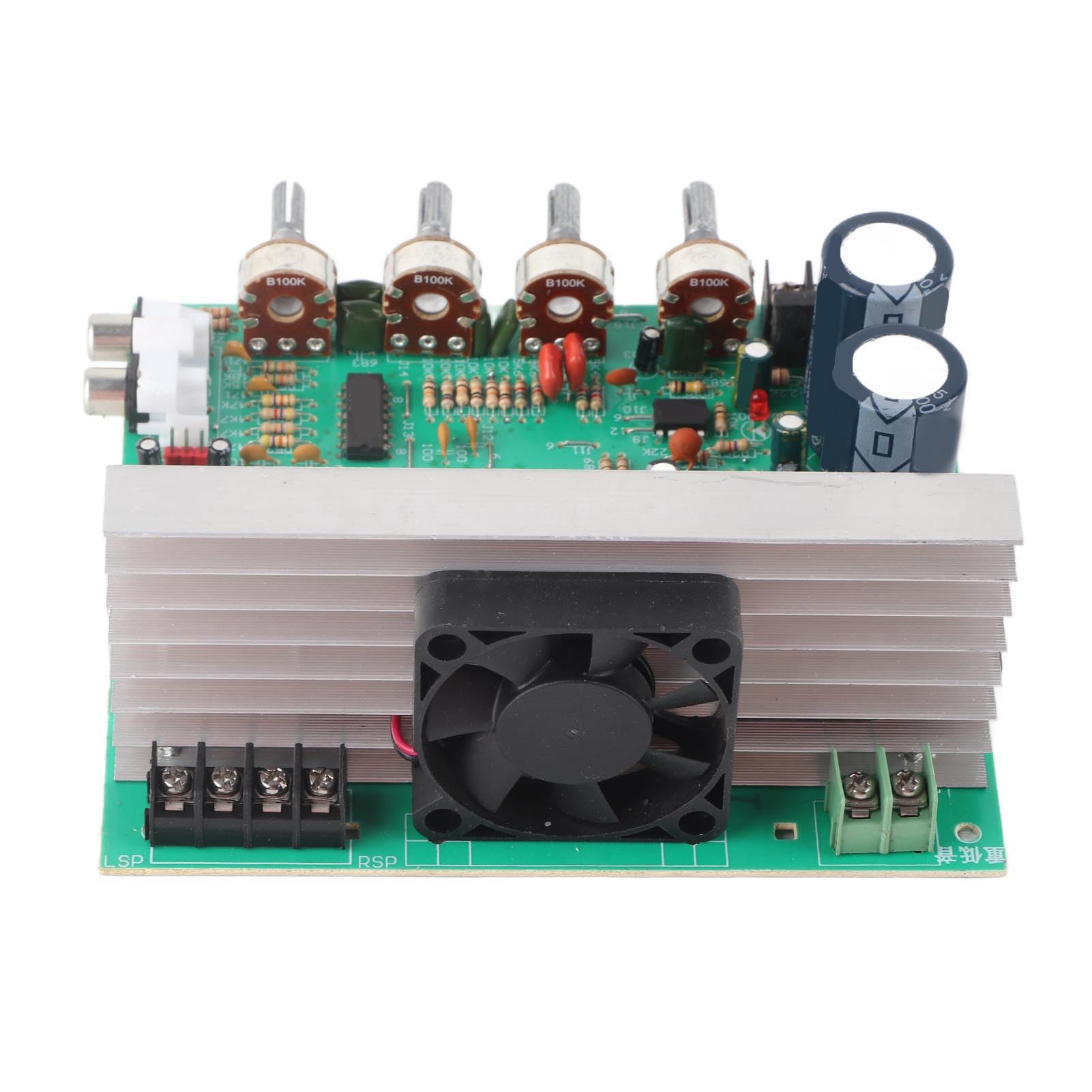 Respicefinem Amplifier Board Kit Amplifier 16×15×7 2.1 Subwoofer Power Amplifier Board 240W High Power 3 Channel Amplifier Board