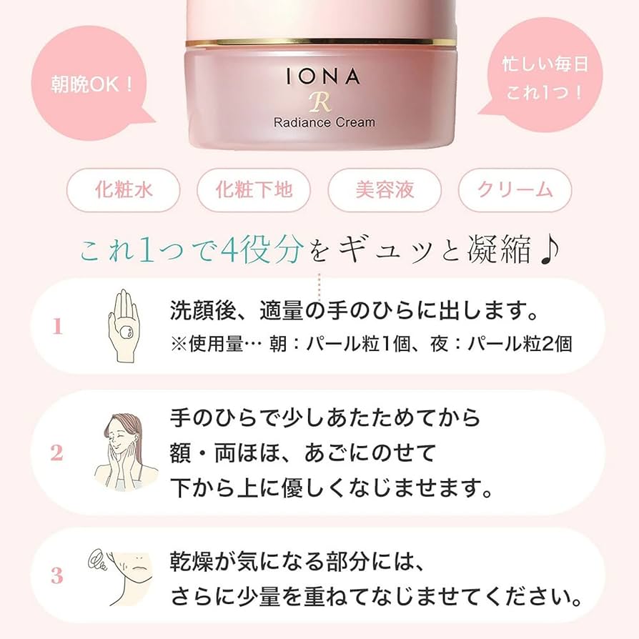 値下げしました！イオナRラディアンスクリーム×2ソフニングローションバラ売り対応 値下げしました！イオナRラディアンスクリーム×2ソフニング