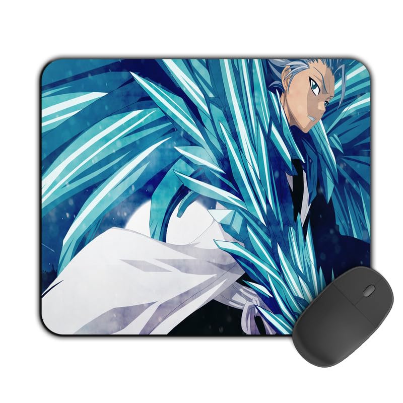 Image of Printed Designer Mouse Pad Toshiro Bankai (200MM X 240 X 3MM) Enhance Gaming and Work Performance Comfortable and Precise Non-Slip Water Proof Bleach Mouse Pad.