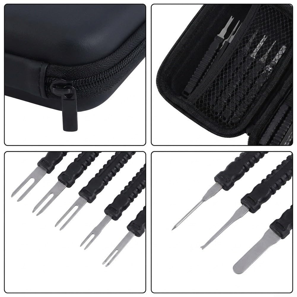 Kit Extractor de Pines 39 Piezas para acero Inoxidable Kit Extractor