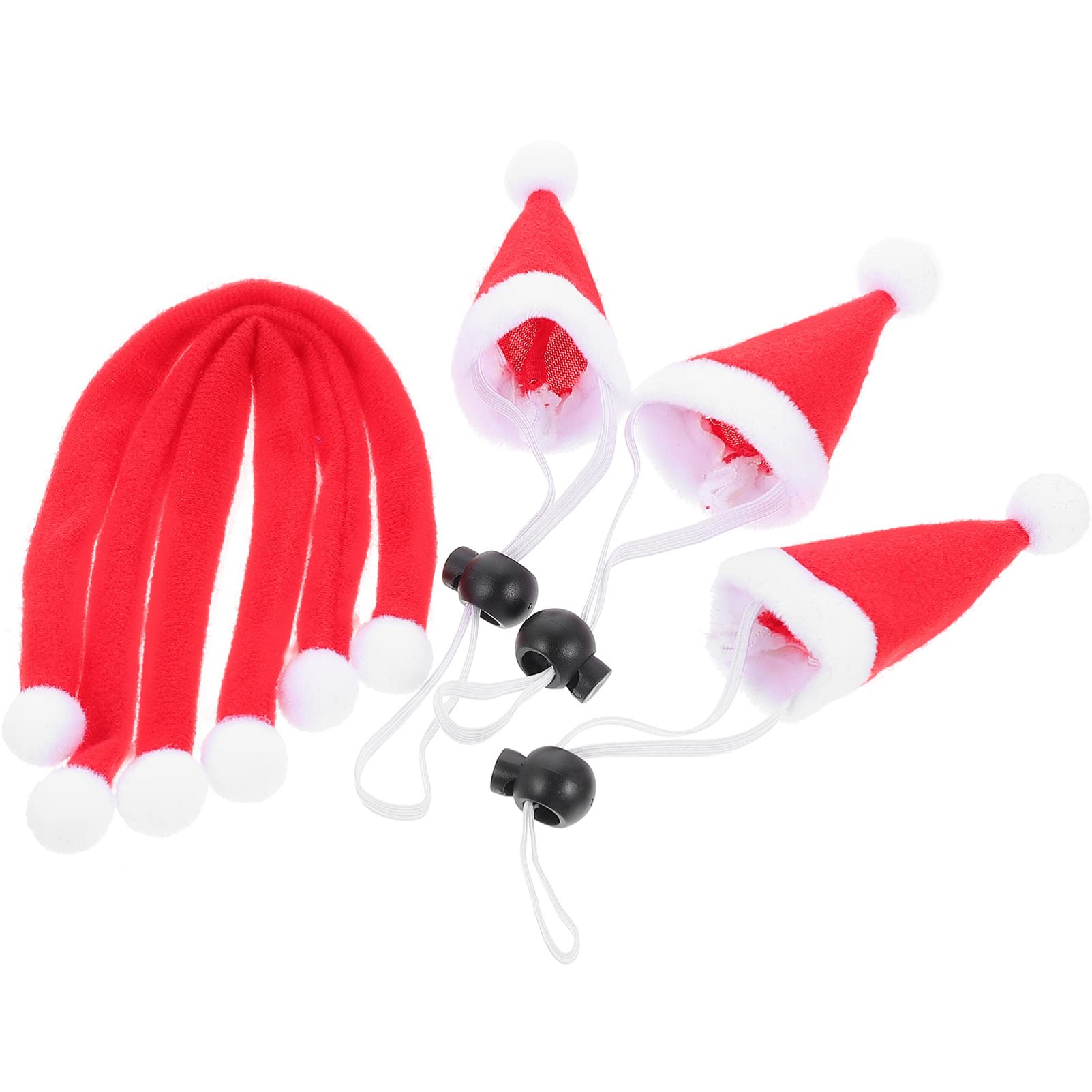 Set 12 Pezzi Cappellini E Sciarpe Di Natale Per Animali Piccoli - Per Galline, Criceti, Pappagalli, Decorazioni Festive