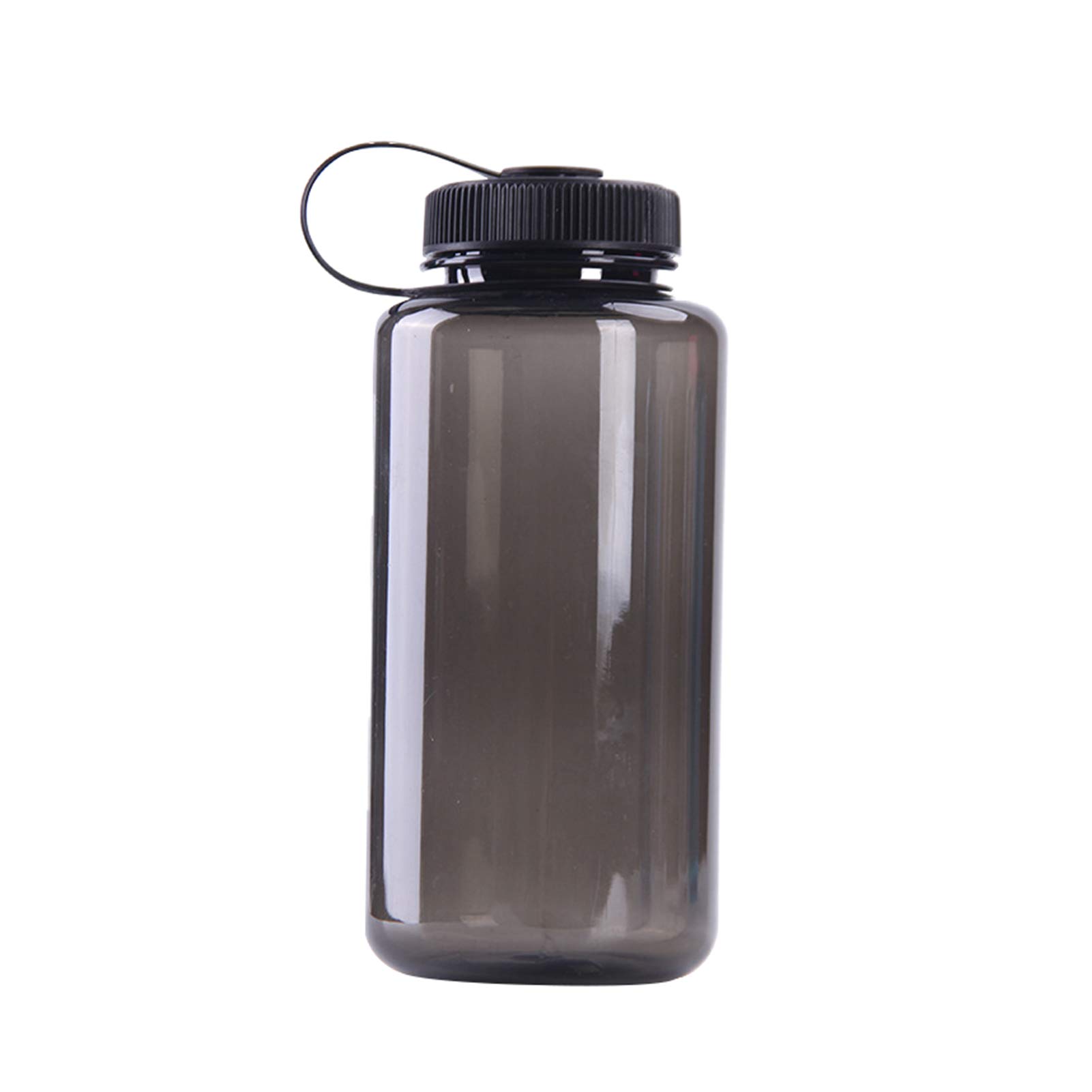 Water Bottle 1000ml Sports Wide Mouth Large Capacity Water Bottle Drink Cup Portable Mug Black