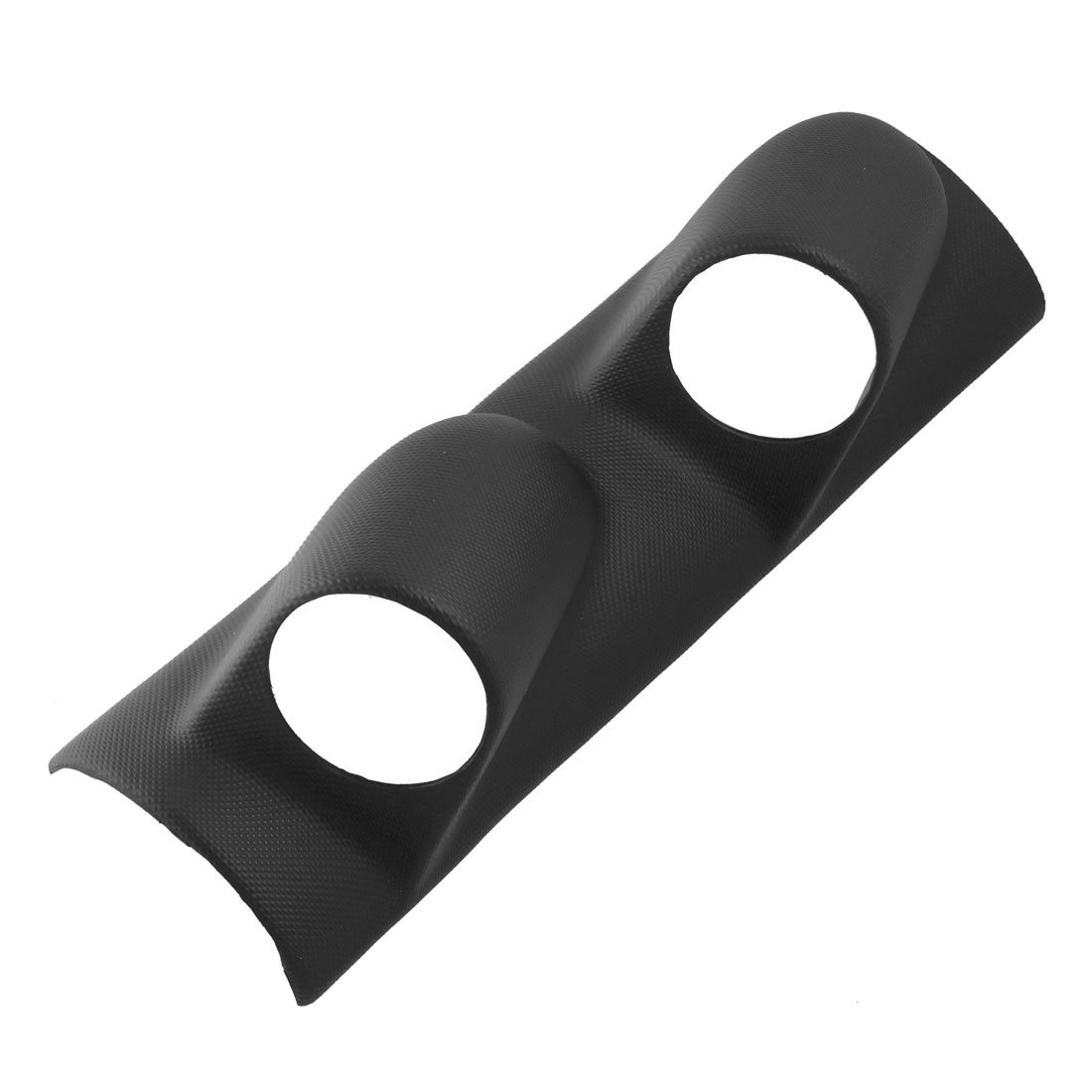 Qtqgoitem Car Left Pillar Black Plastic 60mm Two Hole Panel Mounted Gauge Holder (model: 127 a2d cf2 fde 12f)