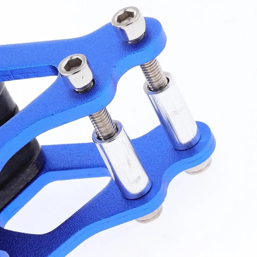 Protezione Pignone Rullo Tenditore Protezione Guida Catena Moto CNC Universale Per CRF 250 450(Argento)