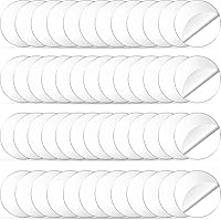 Vista 8 de Gartful Discos acrílicos transparentes – 6 pulgadas, 10 hojas redondas de acrílico, panel circular de plexiglás transparente de 1/25 pulgadas