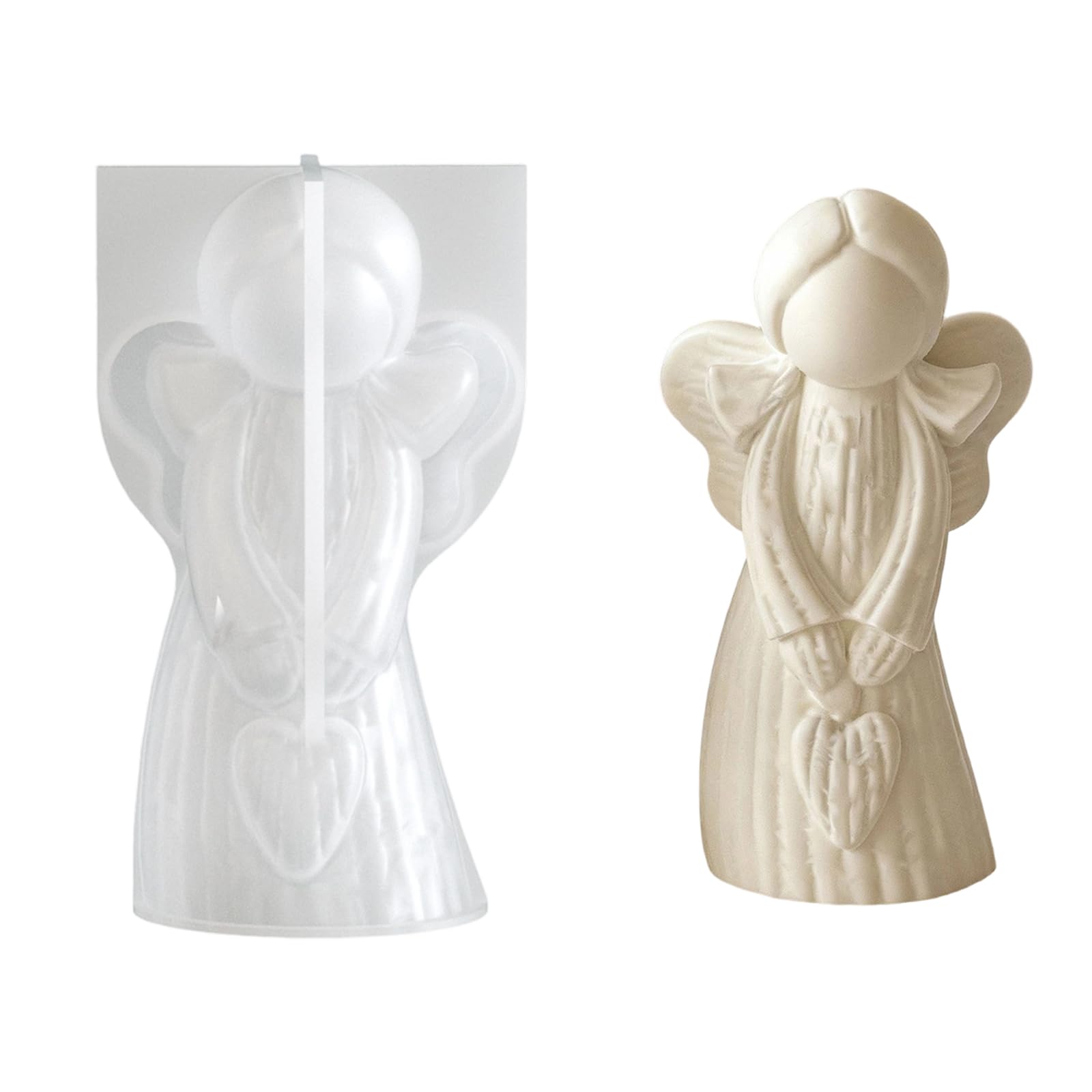 Oxxggkao Silicone Art Mold Intricate Angelic for Decor Angelic Wing