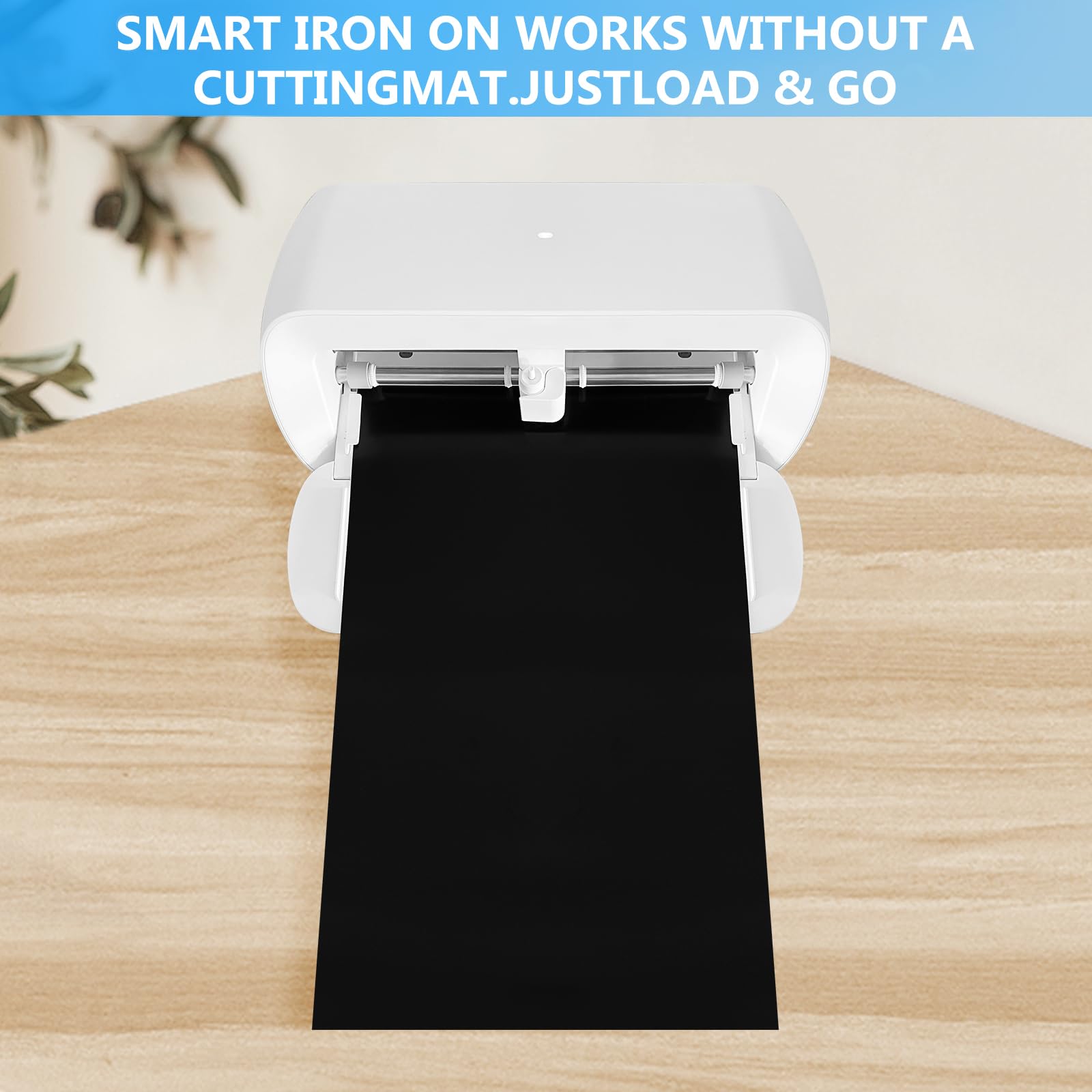 Smart Iron On for CRI-Cut Joy Xtra Film textile pour traceur 21,6 x 30,5 cm, vinyle de transfert thermique pour chemises, facile à couper et à désherber pour design en vinyle thermique (40 couleurs)