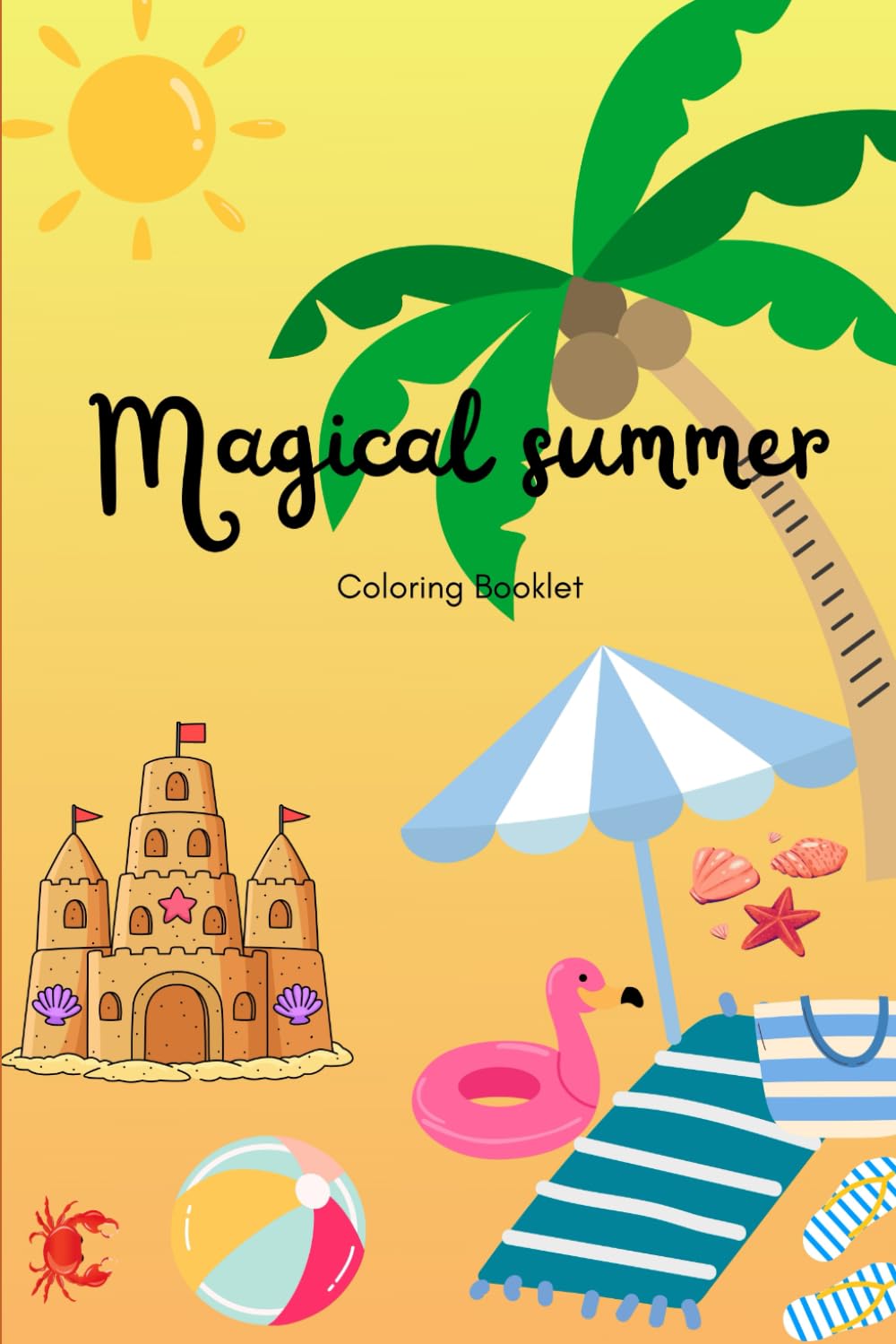 Magic summer: Coloring book