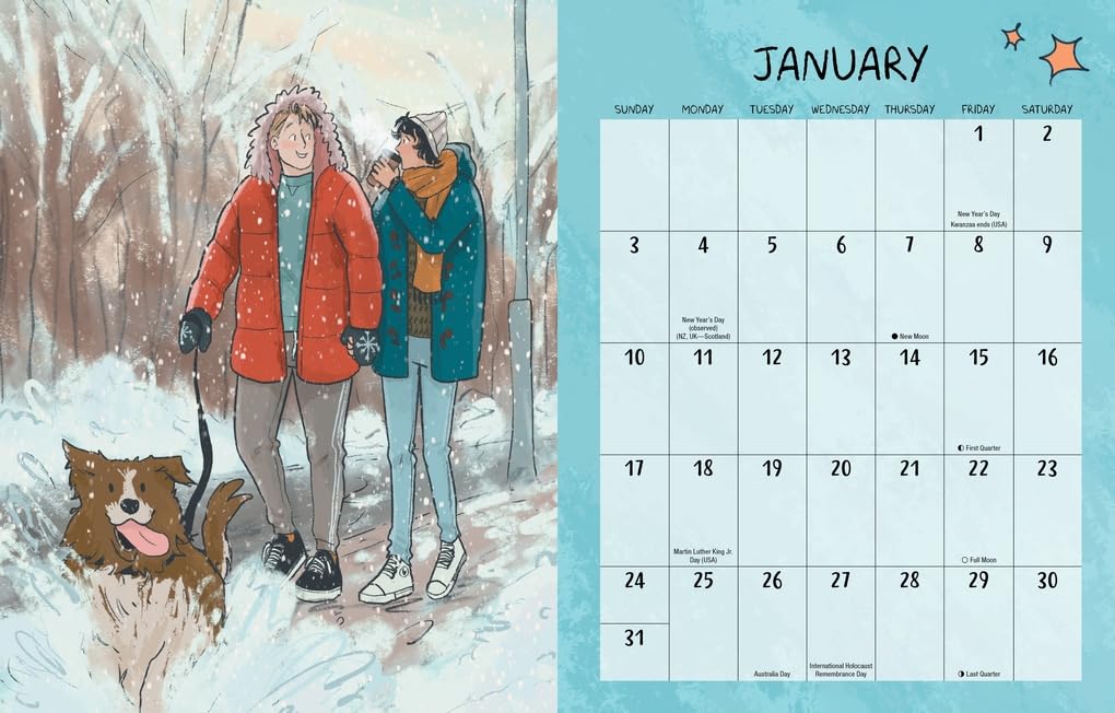 The Heartstopper 2027 Planner: With art by Alice Oseman, and bonus stickers!