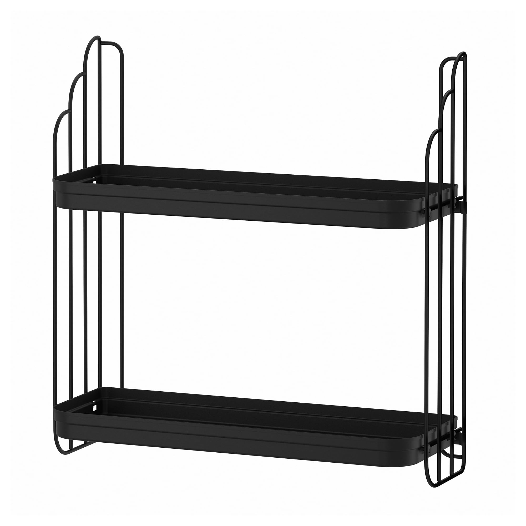 Étagère murale noir ProTuning Apotekare 50x52 cm pour rangement