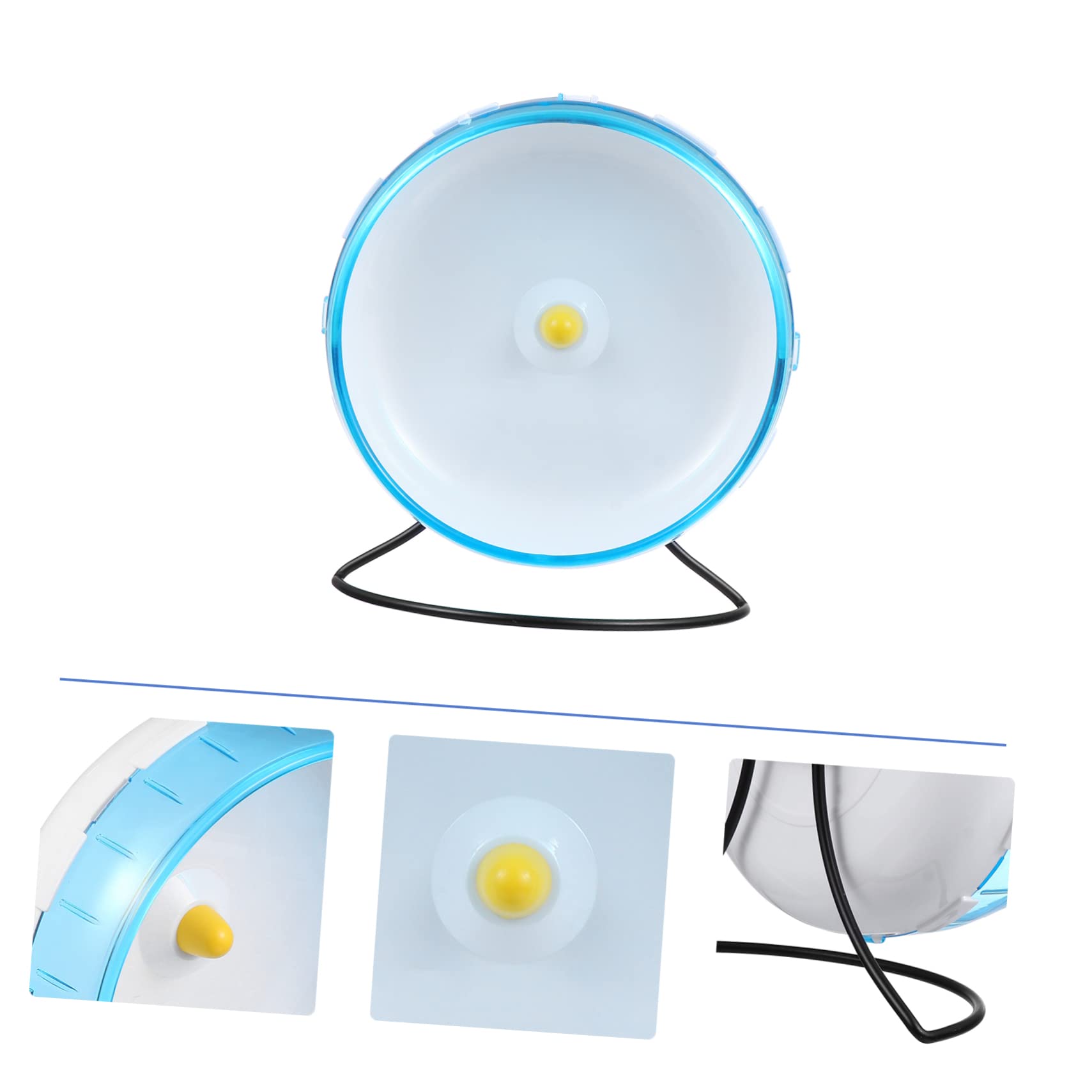 GALPADA Hamster Exercise Wheel Durable Pet Running Spinner for Gerbils Mice Small Animals Sturdy Silent Design for Fun Healthy Playtime for Active Pets