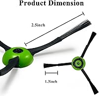 Vista 6 de 6 Pack de cepillos laterales de repuesto compatibles con iRobot Roomba i & j & e Series Todos los modelos, accesorios de cepillos de barrido