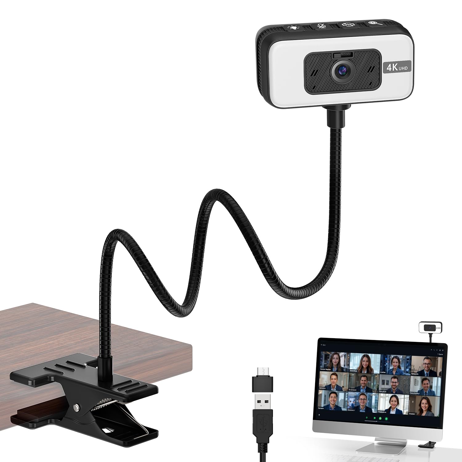 Majiphi 4K Webcam