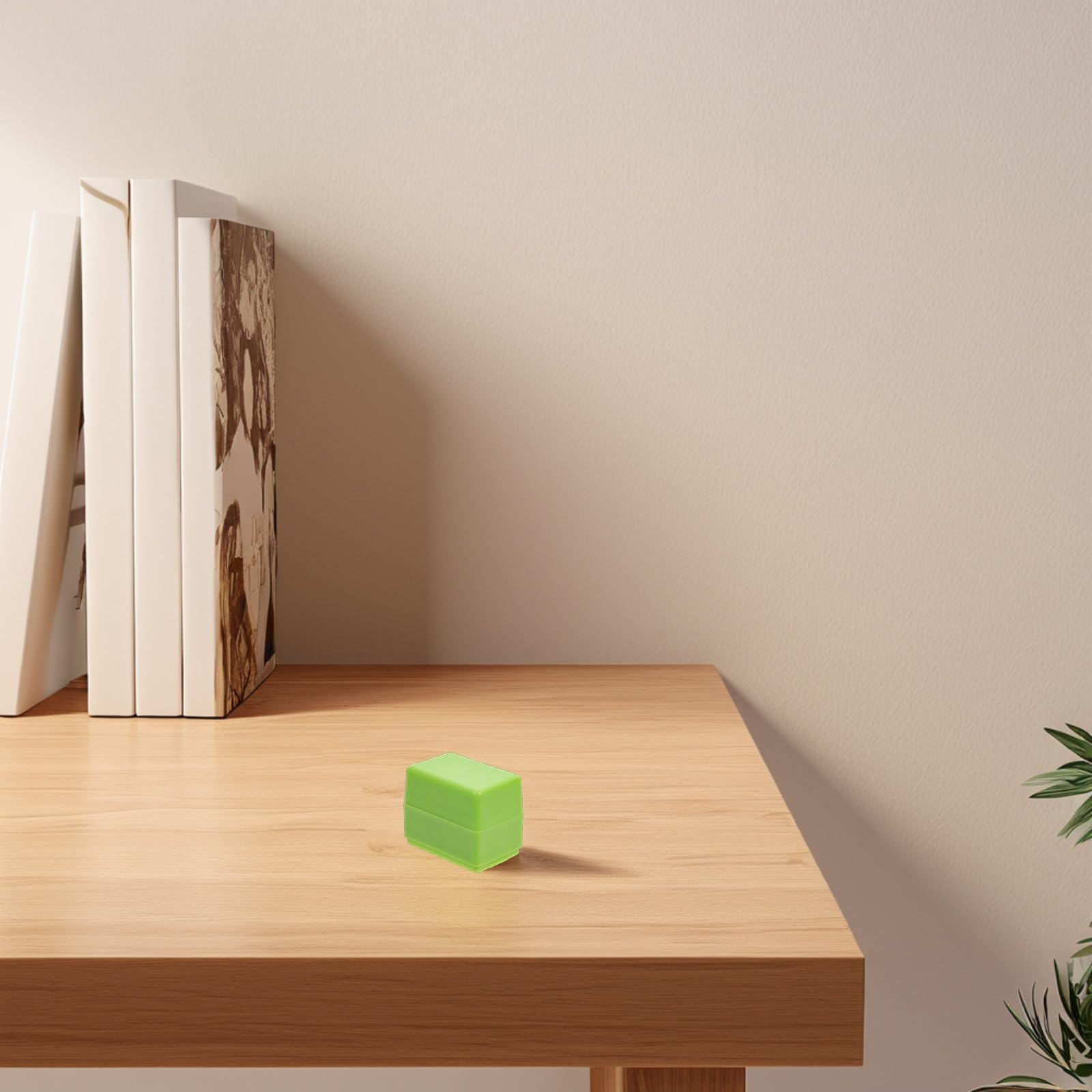 Tampon à Rouleau pour Bloqueur D'adresse Vert Compact et Portable en Abs, Protection Confidentialité pour Contrats et Étiquettes Postales Vol D'identité