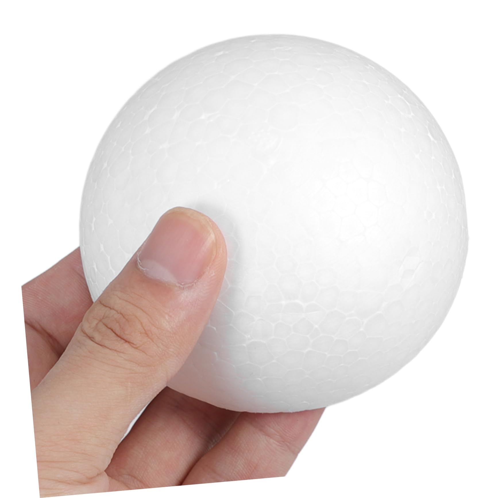 Semicircle Foam Craft Foam Balls 15pcs Half Balls Round s Christmas Xmas Ornaments for DIY Craft Modeling Xmas Tree Decorations Party Favors 9cm Nativity - Image 2