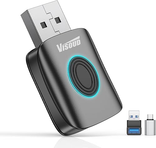 Visoud 2-in-1 Wireless CarPlay & Android Auto Adapter 5-Second Fast Auto-Connect