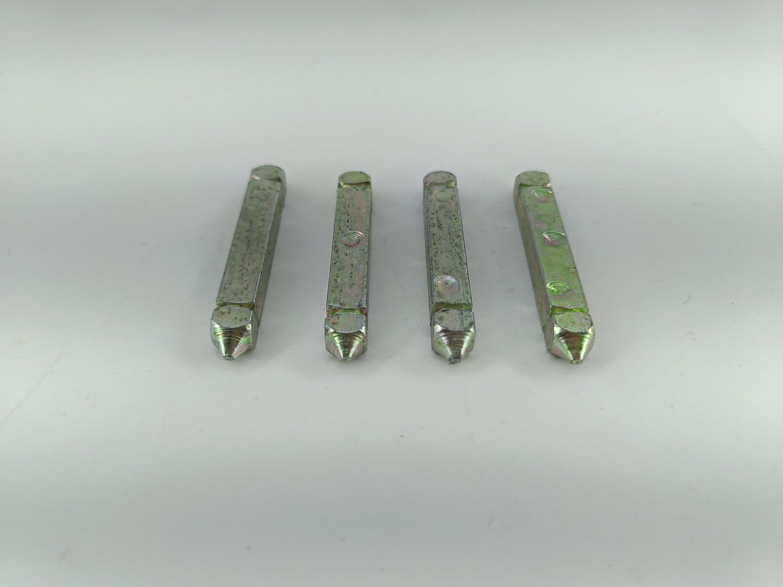 advancedestore - 4 Metal Dice - Dayakattai - Pachikalu - Pasa - Paasa -Traditional Dice - 4.5 cm Length Approx - (4 Pieces) - Image 2 thumbnail