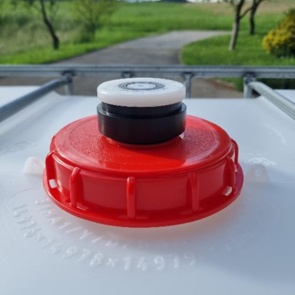 PIUSI Tubo de Inmersión Rígido de Plástico para Cubos/IBC, Diámetro 20 mm, Conexión 56x4 BUTT | F15606000