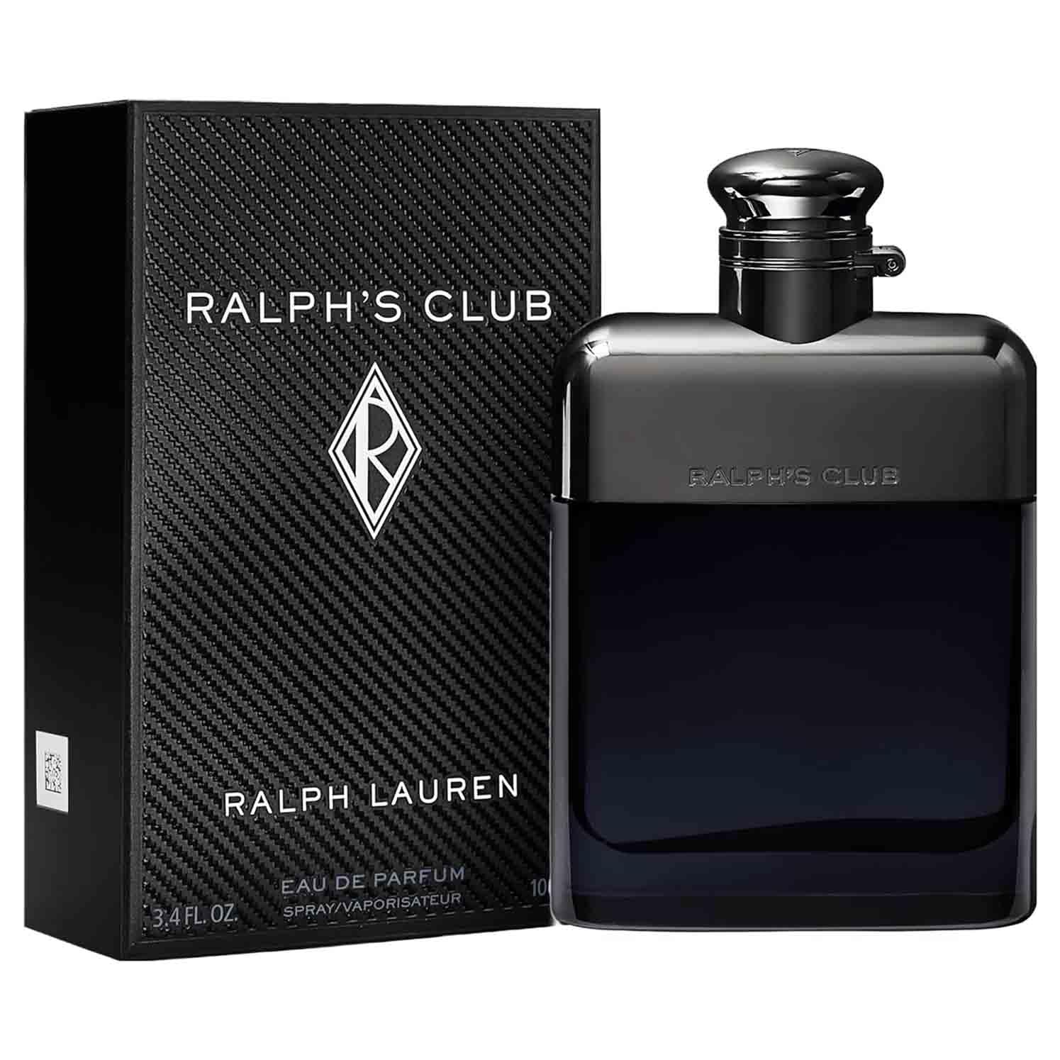 Ralph Lauren Ralph's Club Eau de Parfum Uomo, Colonia Uomo, Fragranza Legnosa, Elegante e Sofisticata, Note di Lavanda, Salvia e Legno di Cedro, Intensità Media, Profumo di Lusso da Uomo