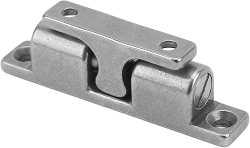 Miniatura 7 de Rodillo de doble bola de acero inoxidable de 2.756 in, captura de tensión de gabinete para barco, yate, RV, rodillo de tensión de bola, fácil