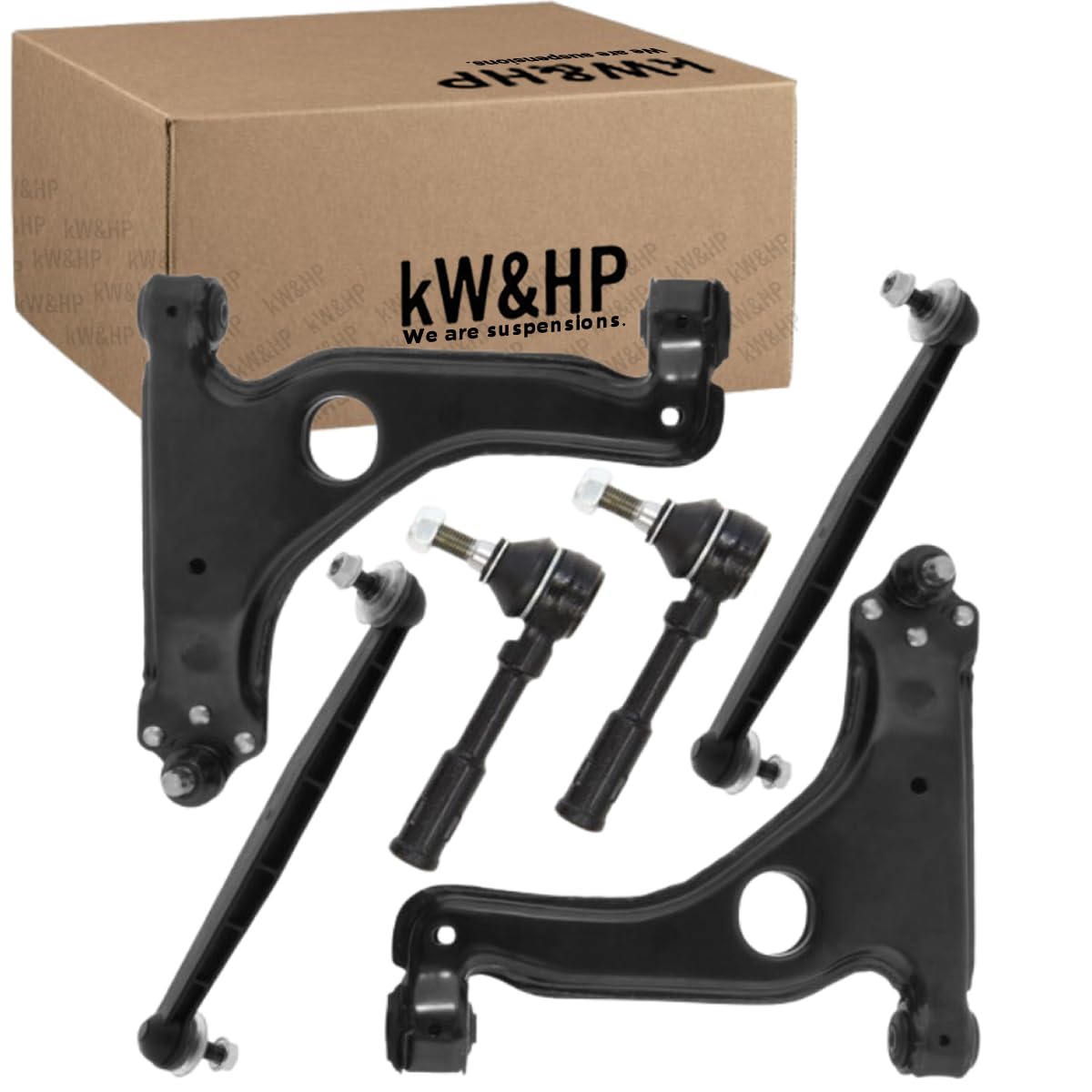 kW&HP KIT BRACCI BRACCETTI SOSPENSIONE ANTERIORI DX/SX 6PZ PER ASTRA ZAFIRA A - B