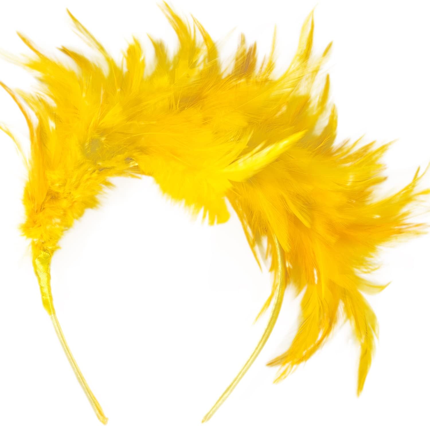 JUNBESTN Feather Fascinator Women Halloween Christmas Tea Party 20s 50s 80s Headband Hat