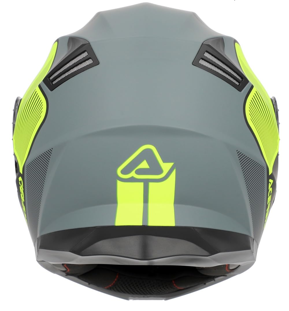 Casco modulare ACERBIS SEREL Grigio e Giallo Fluoro 22-06