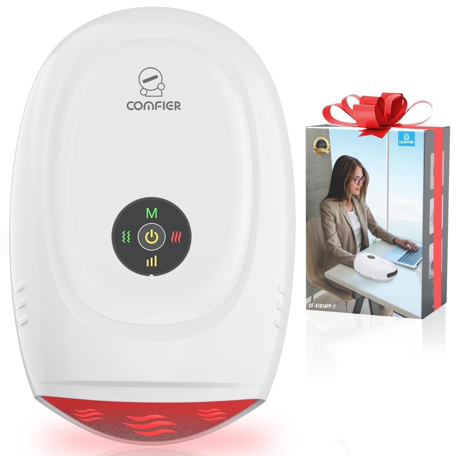 Comfier Hand Massager For Arthritis And Carpal Tunnel, ,Rechargeable & App Control,Electric Hand Massager With Heat And Compression,Carpal Tunnel Massager,Gifts For Dad,Mom,Men,Him