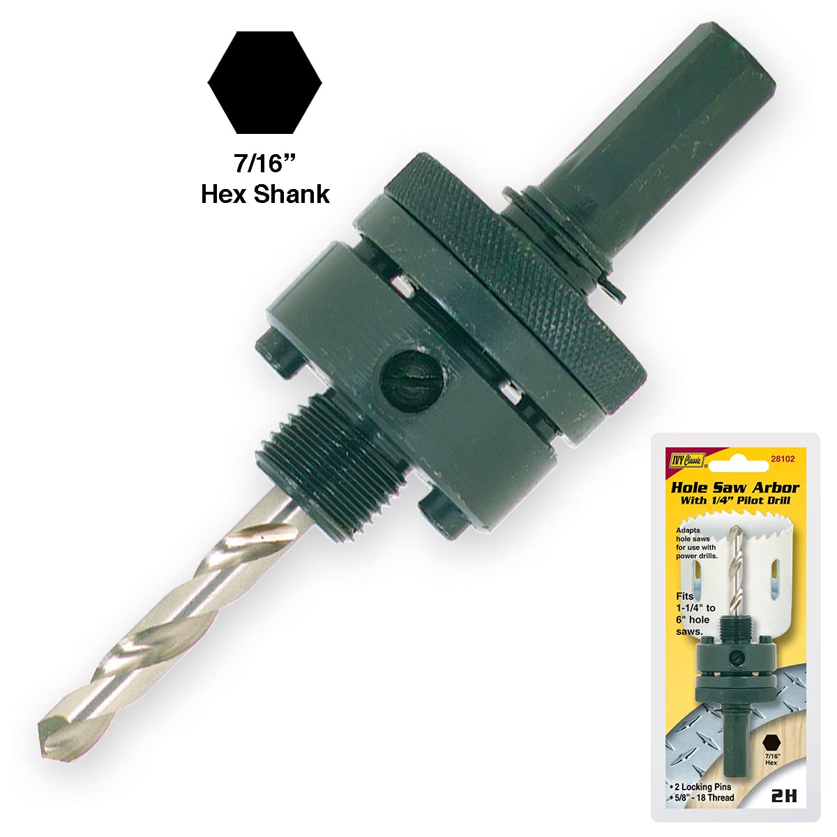 Amazon.co.jp: IVY Classic 28102 2H 7/16インチ 六角シャンク