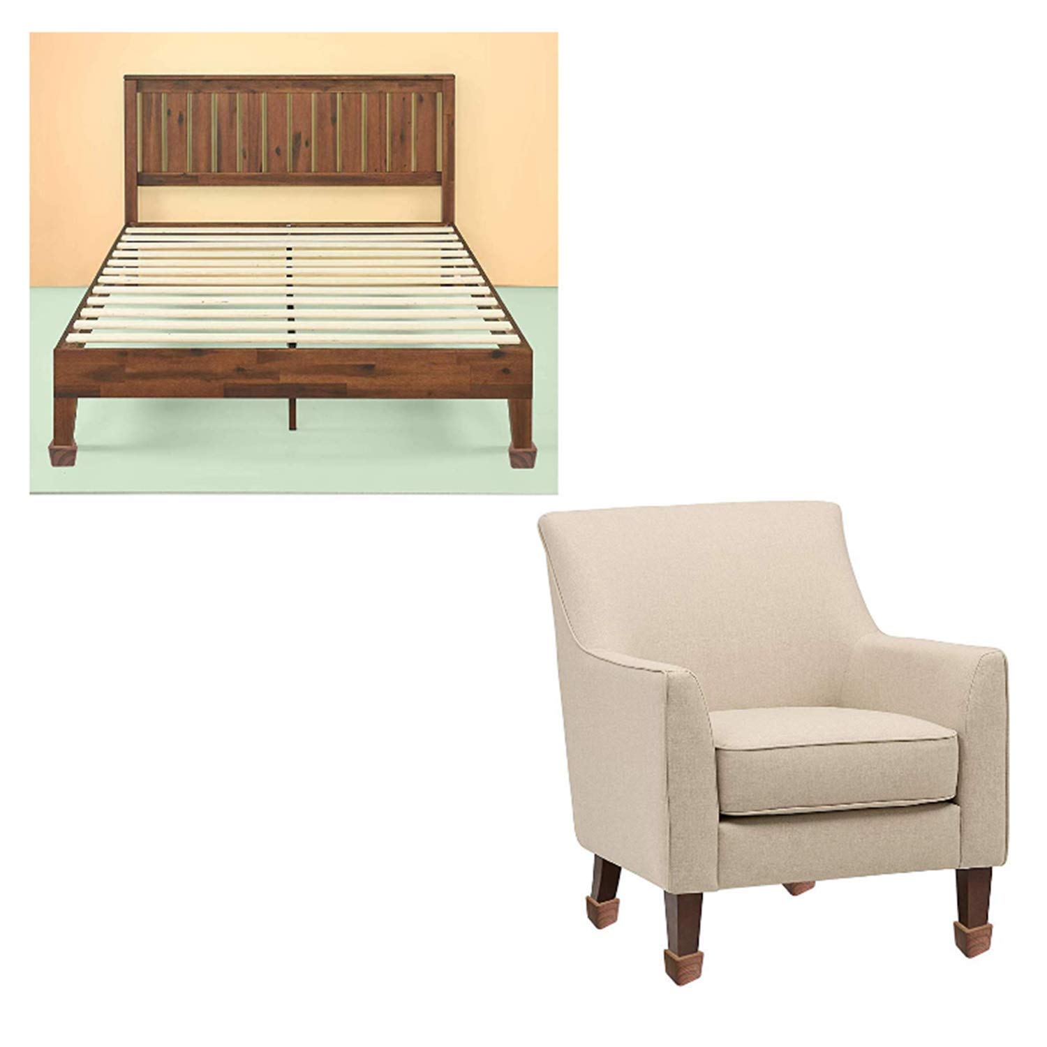 Nisorpa 4 Pack Bed Risers 3 Inch Heavy Duty Elephant Feet Chair Raiser