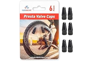Premium Presta Valve Caps for Secure Cycling