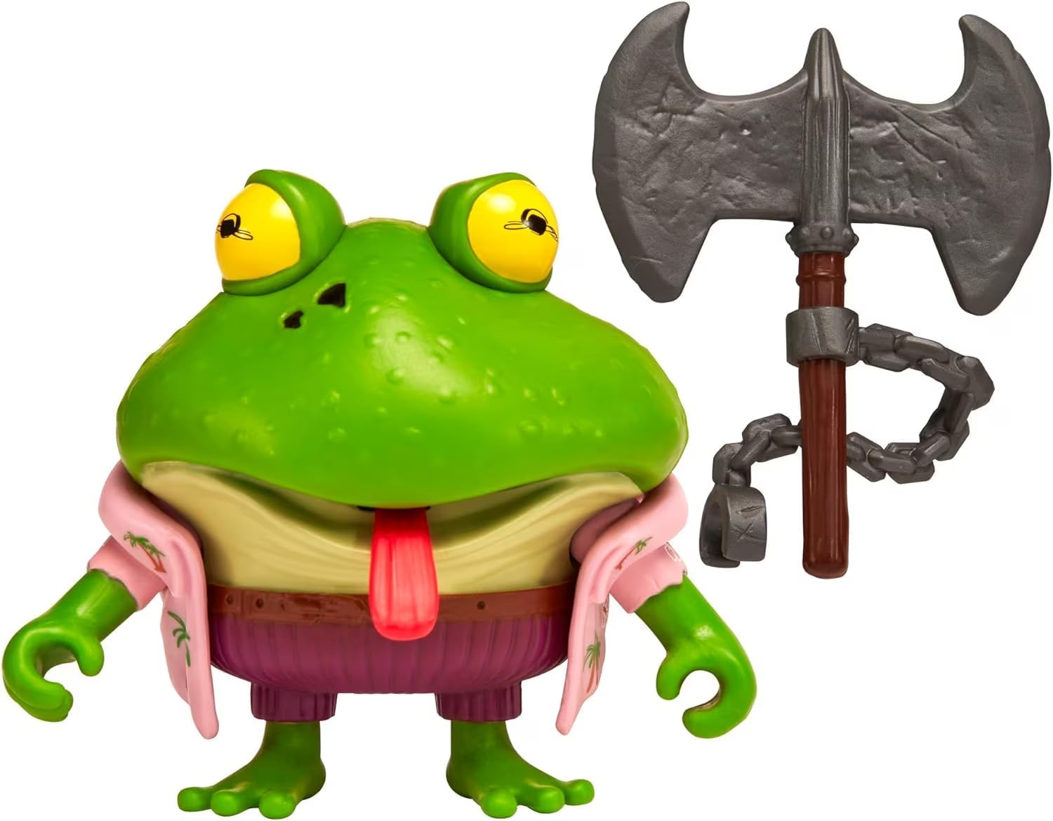 Teenage Mutant Ninja Turtles: Mutant Mayhem 4” Genghis Frog Basic Action Figure by Playmates Toys