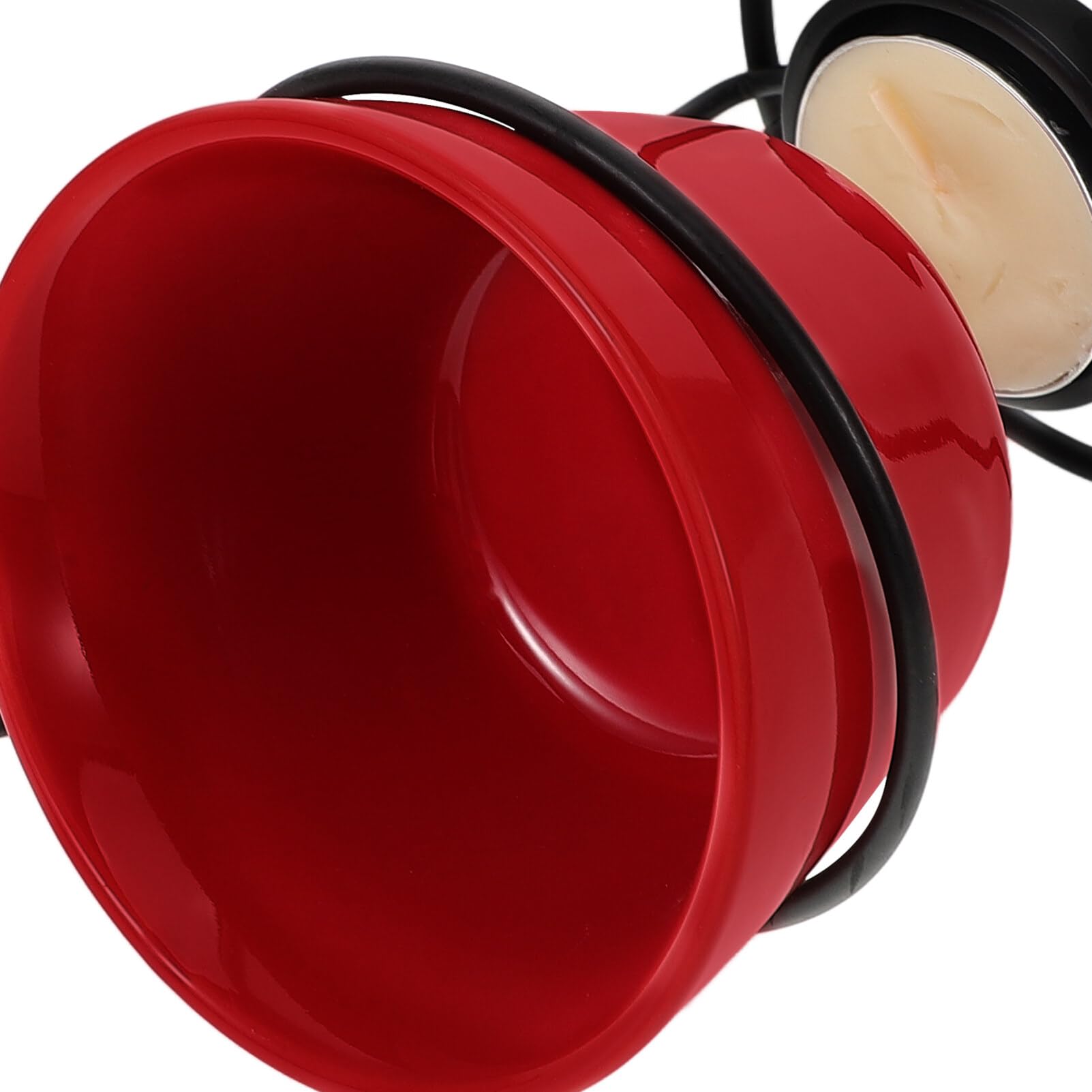 Alipis 2sets Ceramic Cheese Warmer Butter Melting Pot Removable Rack for Chocolate Cheese and Candles Easy to Clean and Maintain for Entertaining