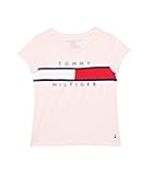 Girls' Short Sleeve Flag Logo T-Shirt