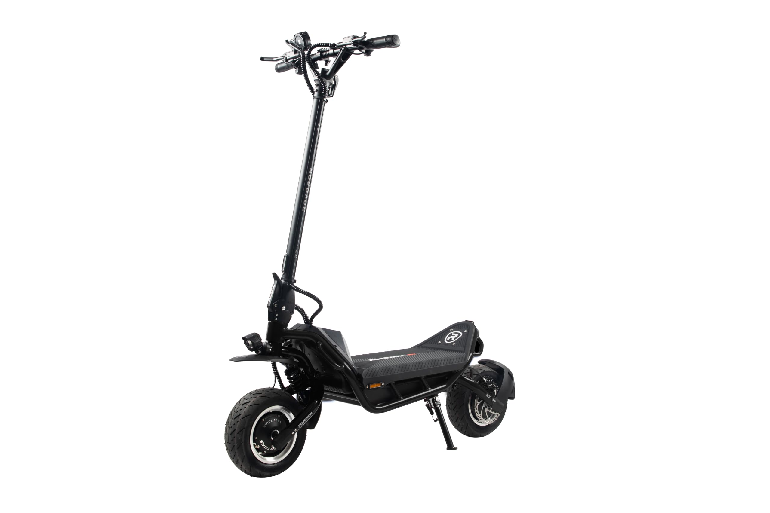 ROVORON R7 Pro Trottinette Électrique, 60V43Ah, Moteurs Doubles, Pneus 11 Pouces Tubeless, Freins hydrauliques, New EY3 Display