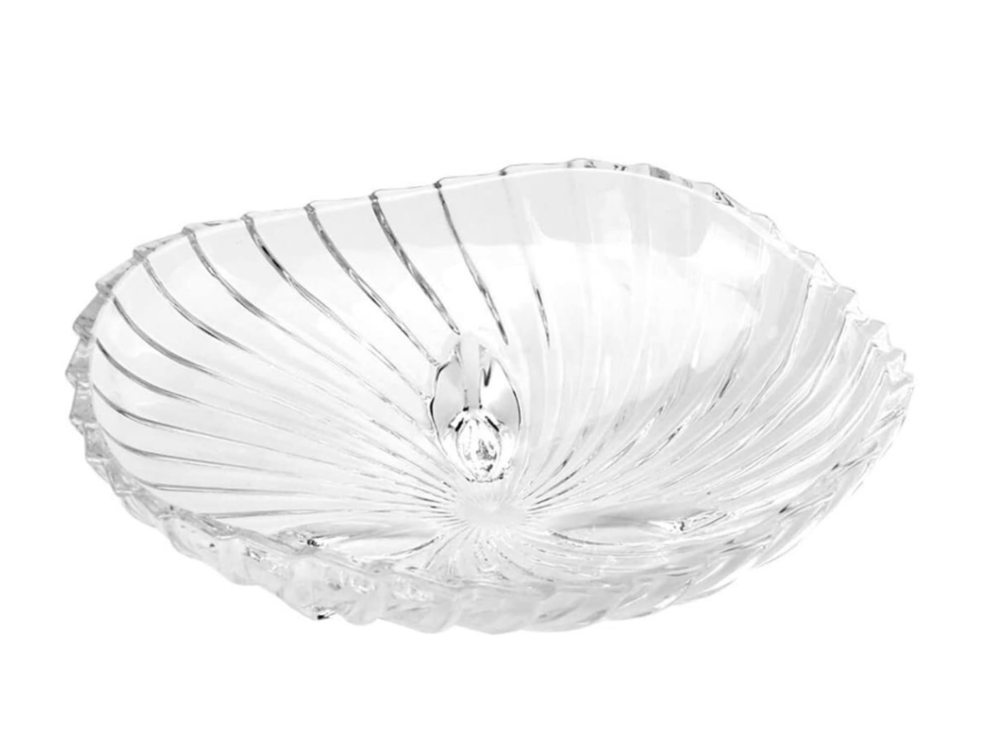 ZTCHSENZT Fruit Bowls Fruit Bowl Fruit Basket Centerpiece Modern Simplicity Crystal Glass Dried Fruit Snack Decorative Fruit Dish Vegetable