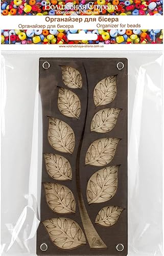 Miniatura 3 de Caja organizadora de cuentas, Caja de almacenamiento de cuentas de madera, Caja de almacenamiento organizadora de semillas