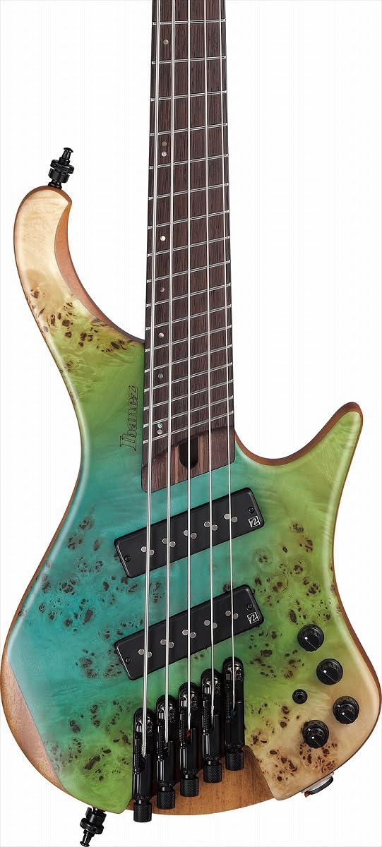 Amazon | Ibanez / EHB1505MS-OIF Ocean Inlet Flat ヘッドレス 5弦  