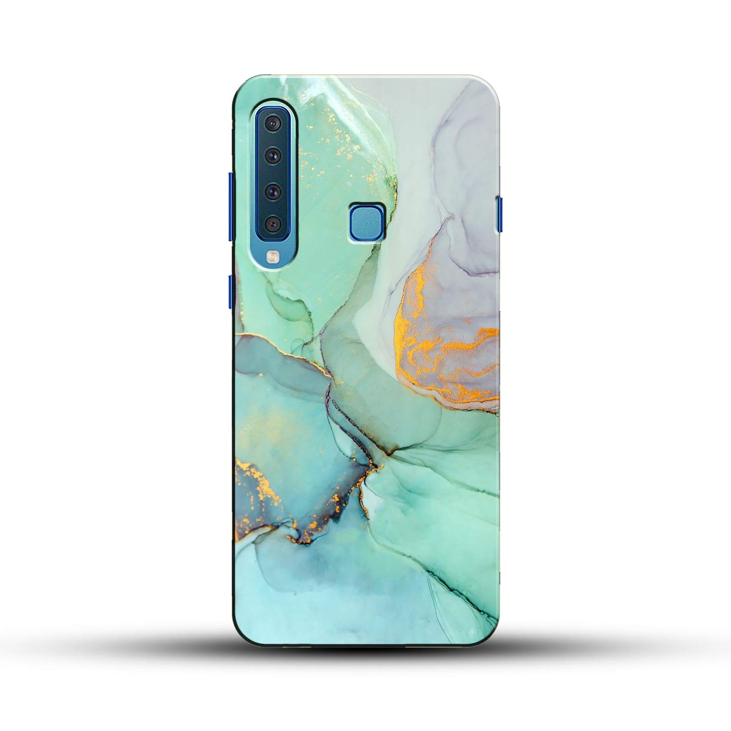 COLORflow Back Cover Compatible with Samsung Galaxy A9 2018 | Beautiful Green Marble | Designer Printed Hard CASE Bumper Back Cover (B08XP1RMCD) Amazon Price History, Amazon Price Tracker