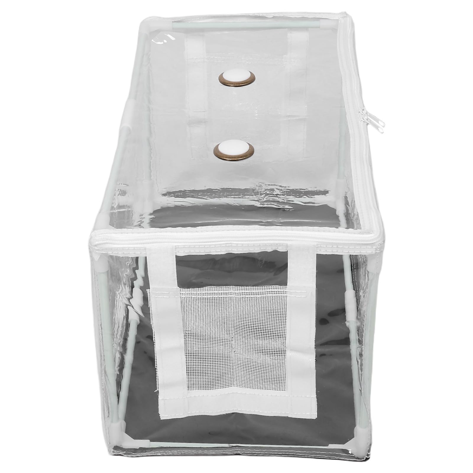 Serrage à Champignons Isolée en PVC, Structure Pliable Transparente