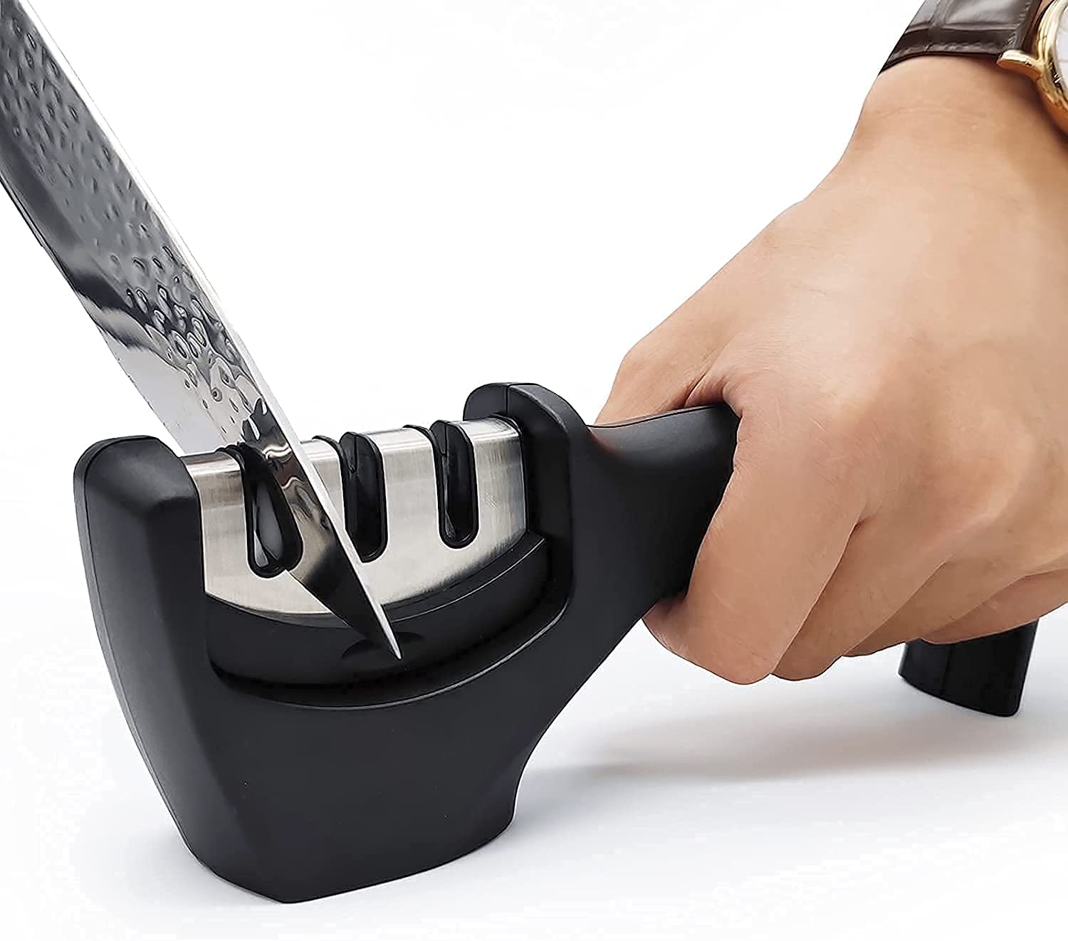 Genteel Knife Sharpener Sharpener Tool Advanced Knife Sharpener for Kitchen Knife Sharpener Rod Knife Sharpner Knives Sharpening Tool for Steel Knives,Knife sharpner (B0CW3HRRJ7) Amazon Price History, Amazon Price Tracker