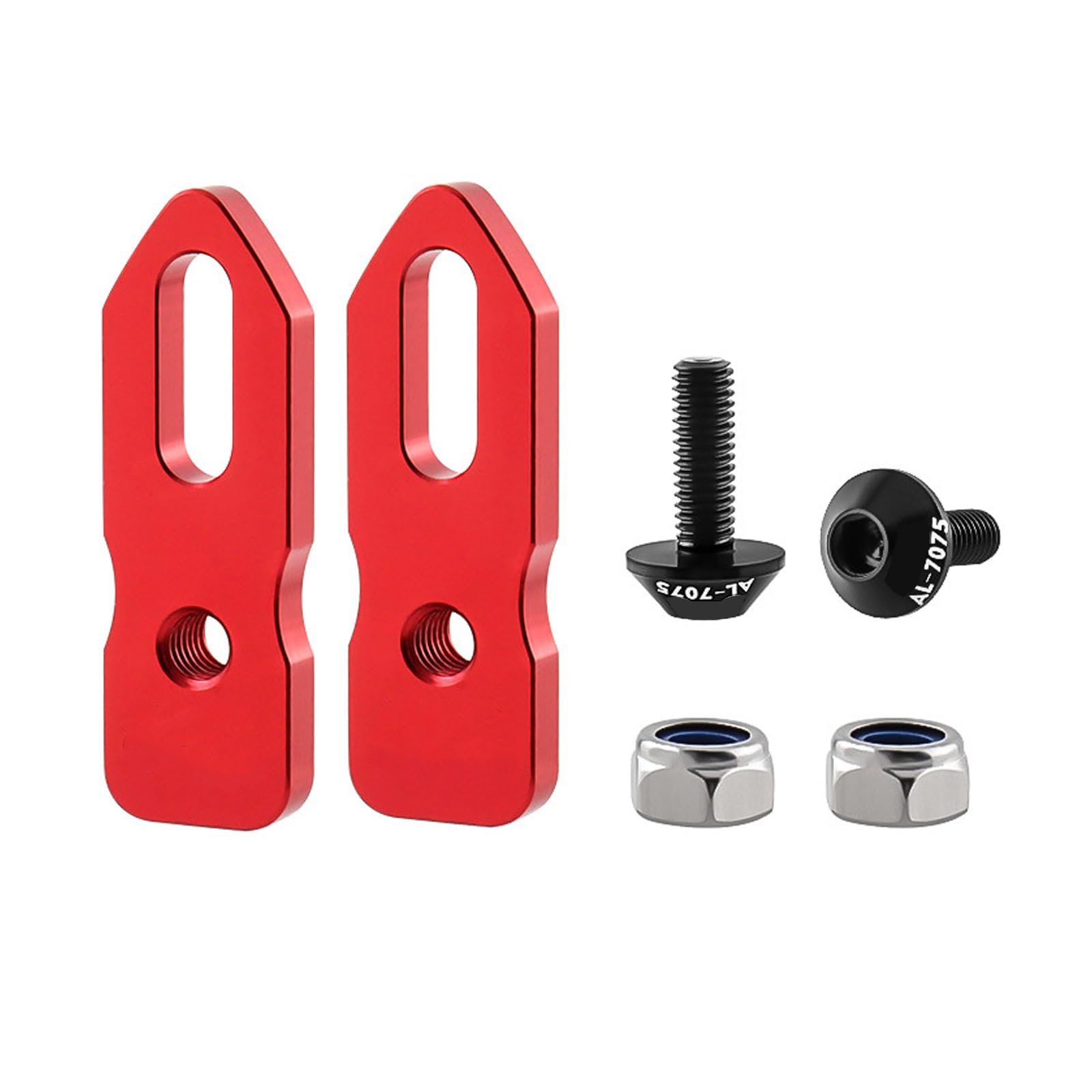 Woedpez Aluminum Alloys Brake Calipers Extension Adapter for Bicycles 406 to 451 Wheel Conversion Universals Bike Bicycles V Brake Calipers Extenders